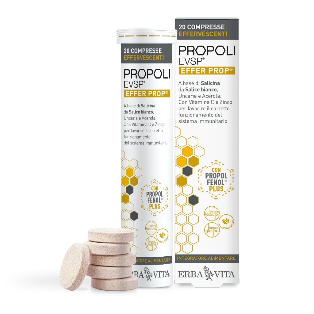 Salute e Benessere: Propoli EVSP Compresse Effervescenti: Stimola le Difese del tuo Organismo!