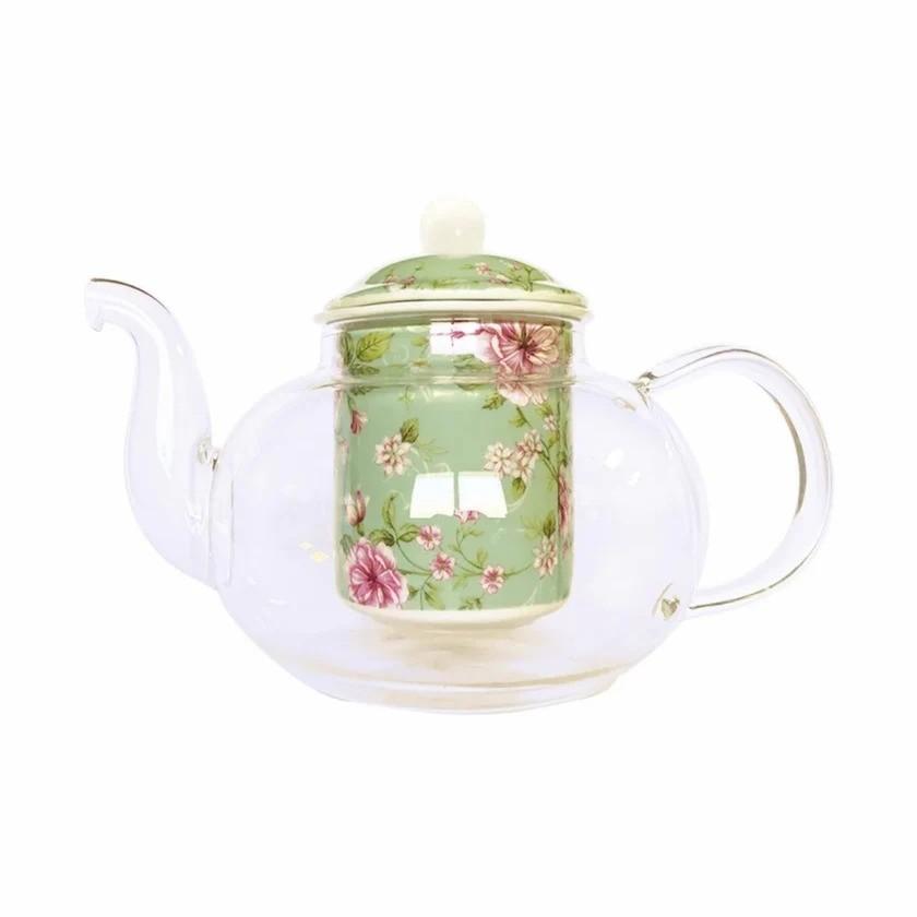 Benessere Naturale: Teiera in Porcellana Fenicottero: Il Segreto di una Tazza di Tè Perfetta